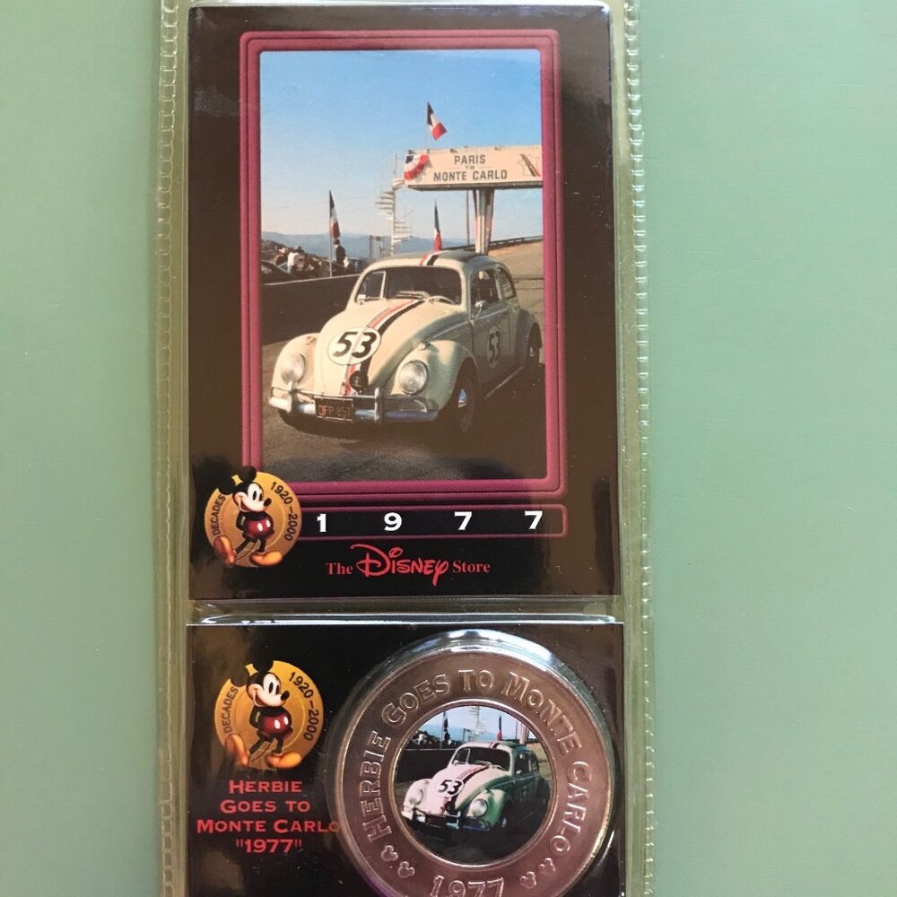 1977 Disney Decades “Herbie” Collectors Coin